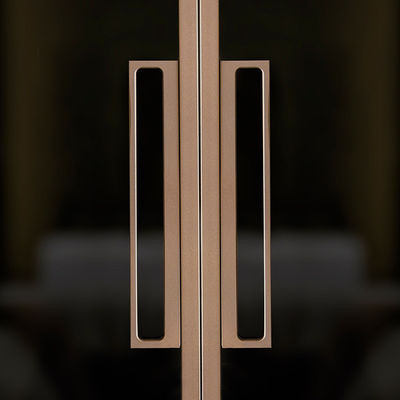 الألومنيوم الداخلية 96x96 الباب الزلق المنزلق تلسكوب الداخلية الأبواب المنزلية للمنزل