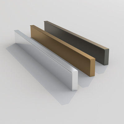 المعدات الألومنيوم المعدات المعدات المقبض 250mm الباب دفع سحب المقبض